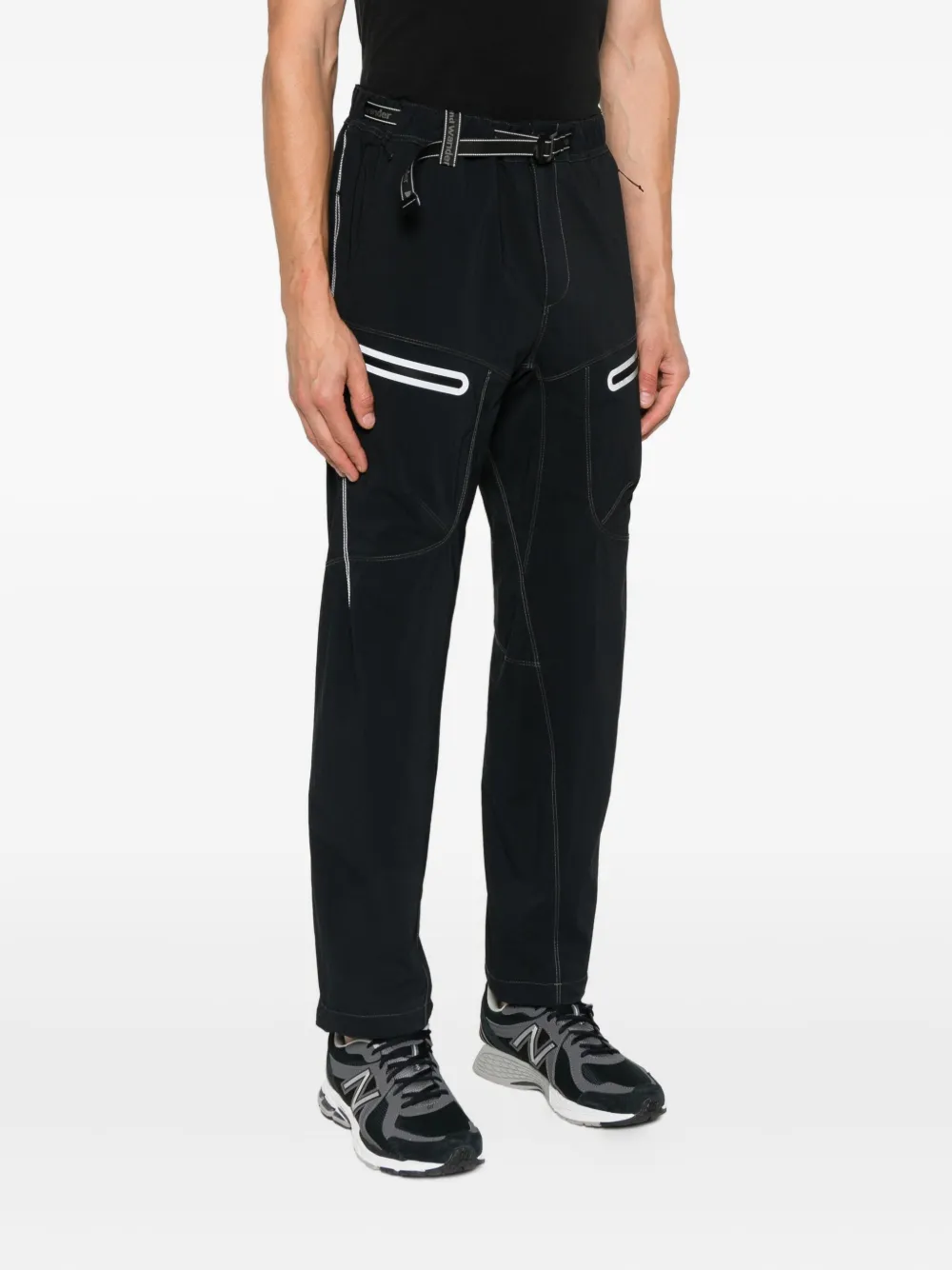 and Wander Hike broek met trekkoord Zwart