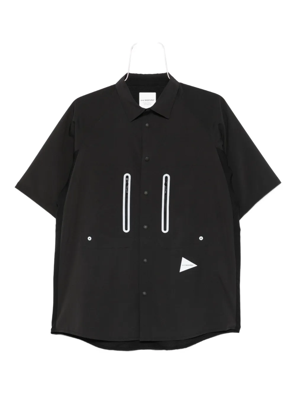 and Wander short-sleeve shirt - Nero