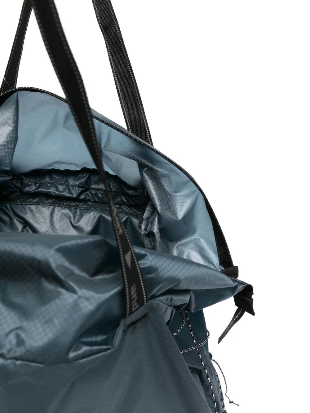 and Wander Shopper met logoprint Blauw