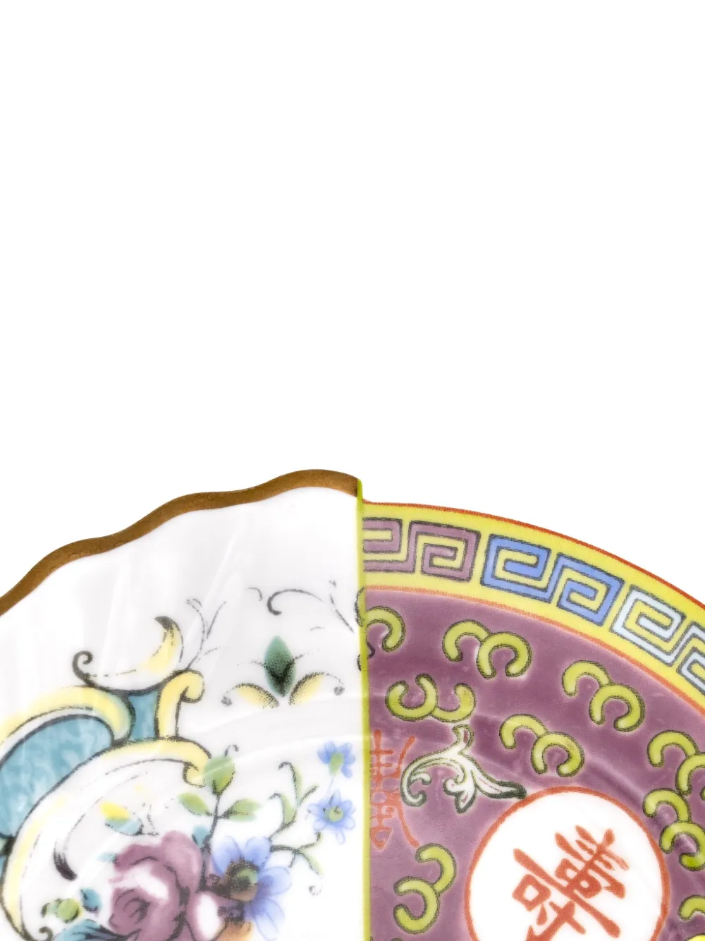 Seletti Eudossia Plate (set Of Two) In Multi
