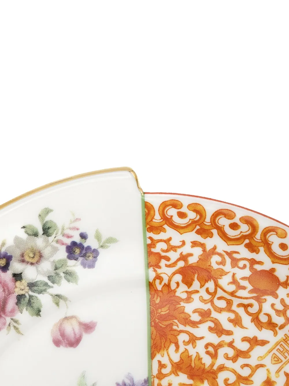 Seletti Hybrid Olivia Bread Plate (set Of Two) In Multi