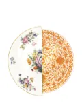 Seletti Hybrid Olivia bread plate (set of two) - Orange