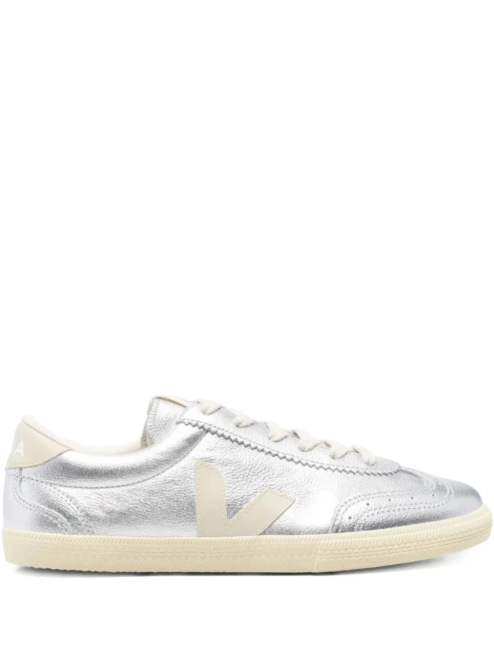 VEJA Volley leather sneakers Silver