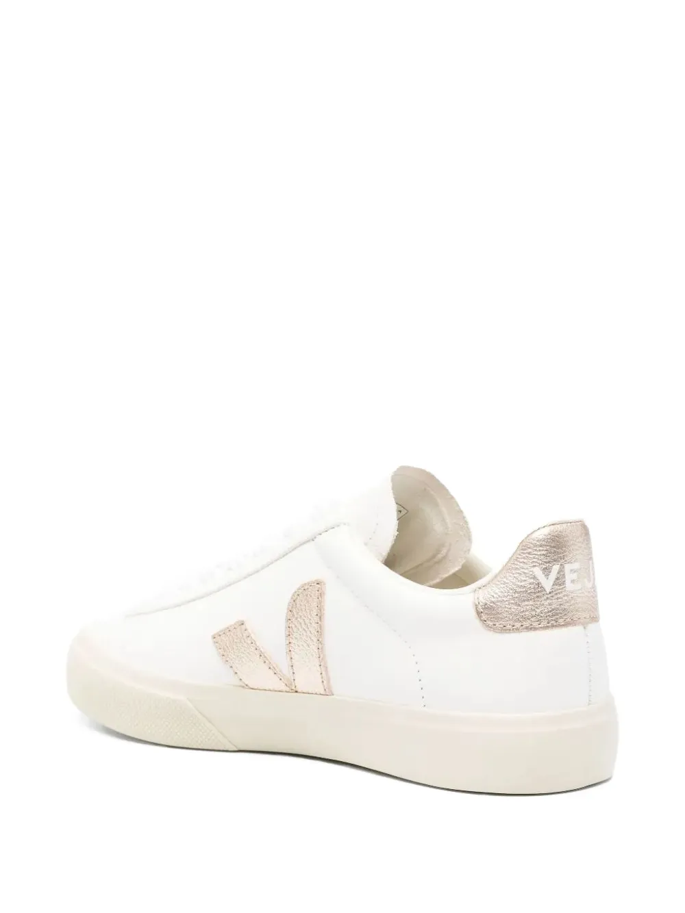 VEJA Campo sneakers met metallic detail - Wit