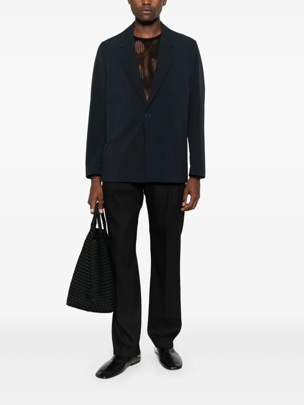 Drykorn logo-appliqué blazer | Blazers | Image 2