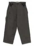 A Tentative Atelier cotton-blend trousers - Grey