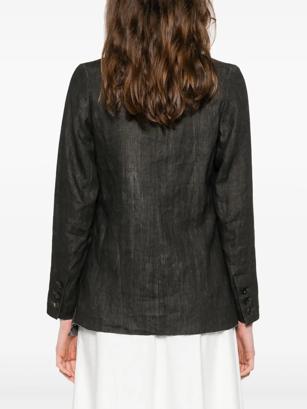 Shop A Tentative Atelier Gathered-detail Blazer