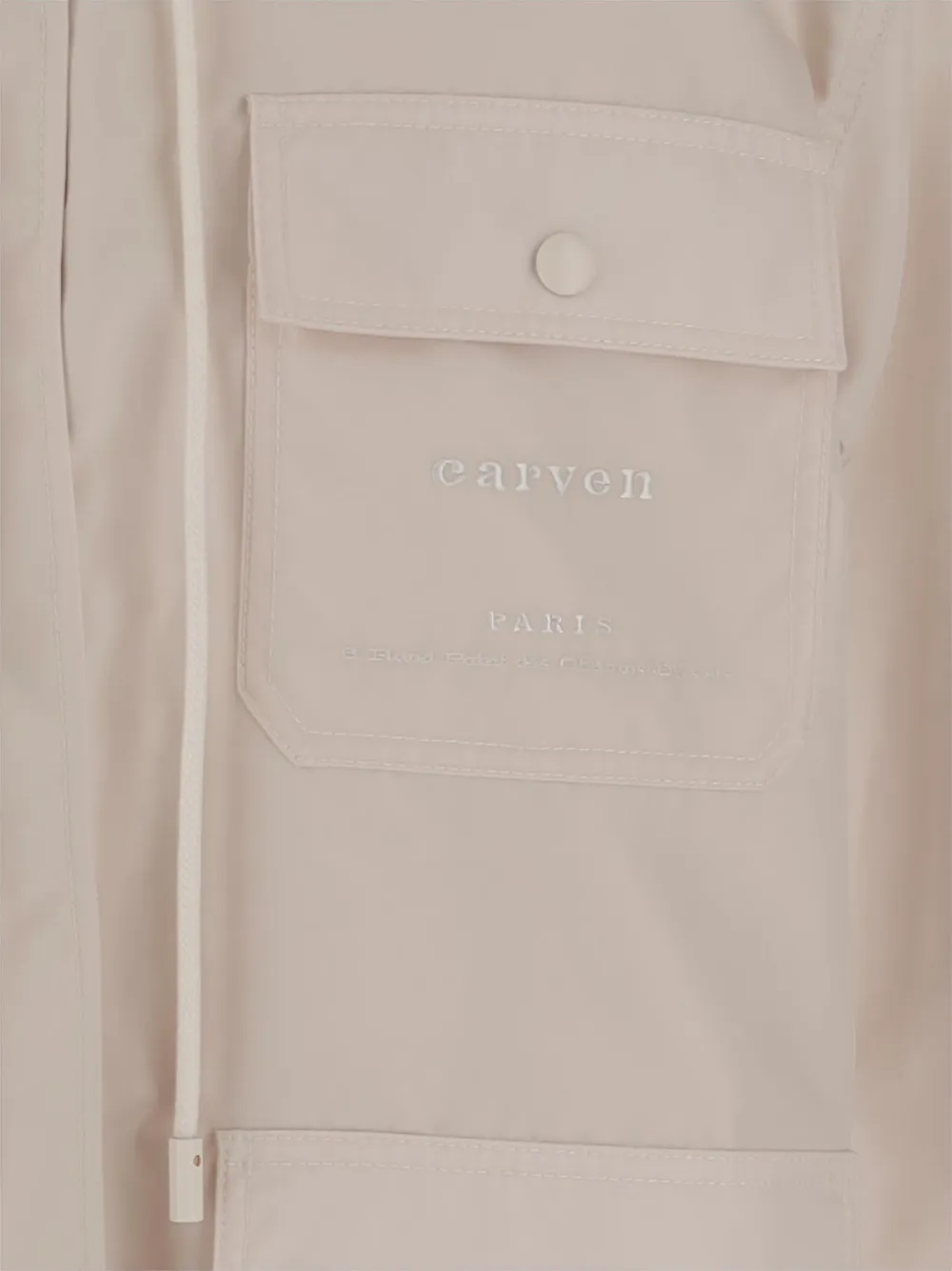 CARVEN LOGO-PRINT JACKET