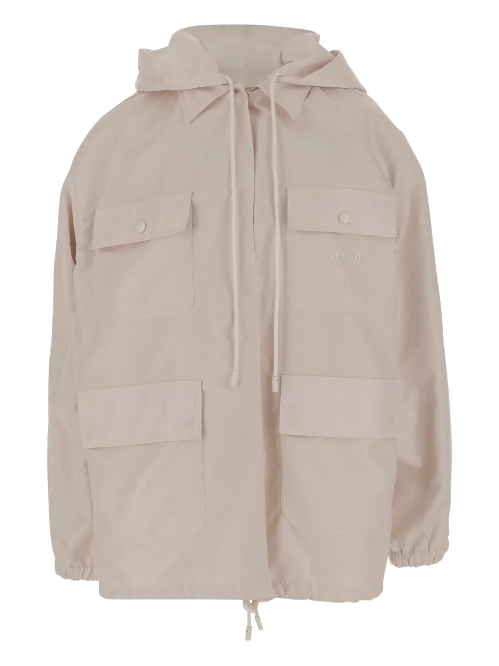 CARVEN LOGO-PRINT JACKET