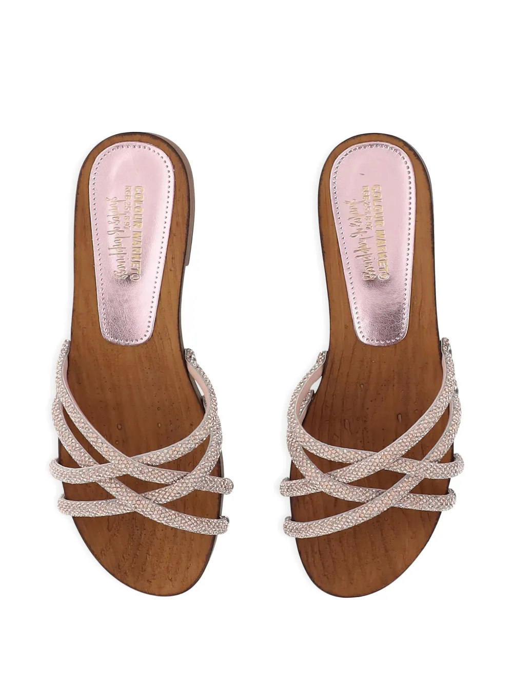 MARKET strappy sandals Pink