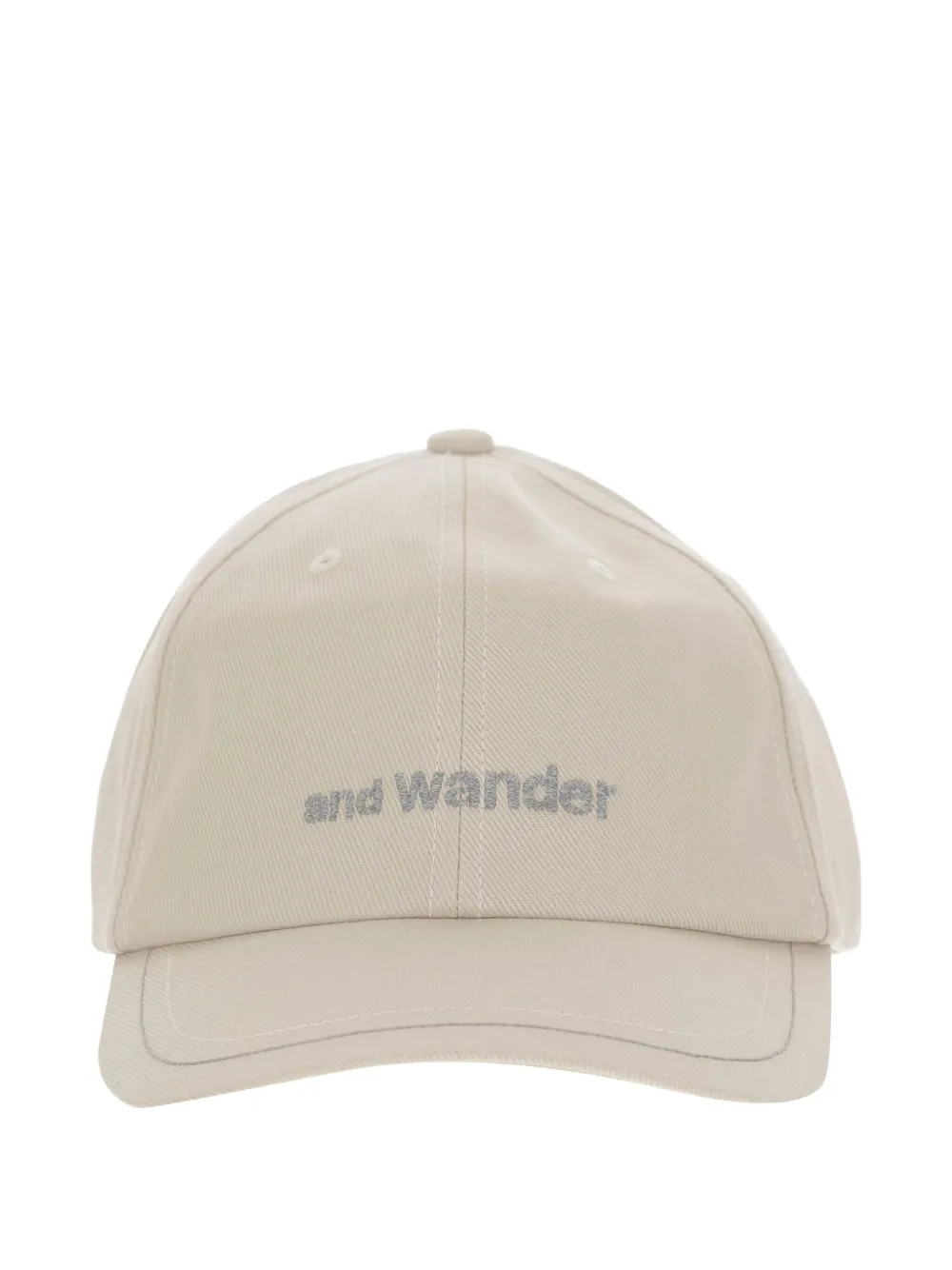 And Wander Embroidered-logo Baseball Cap