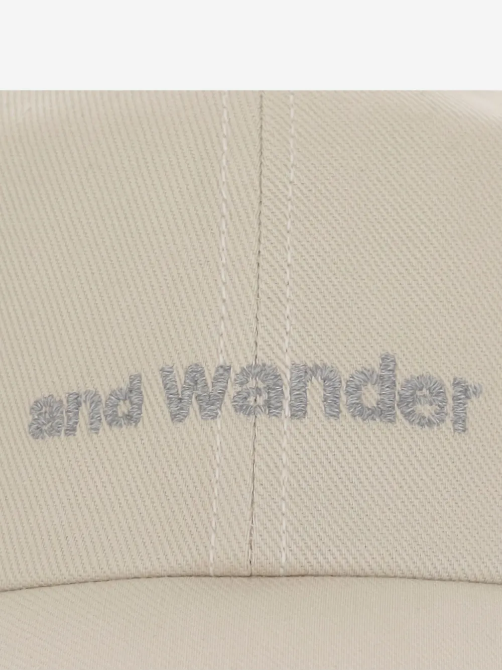 And Wander Embroidered-logo Baseball Cap