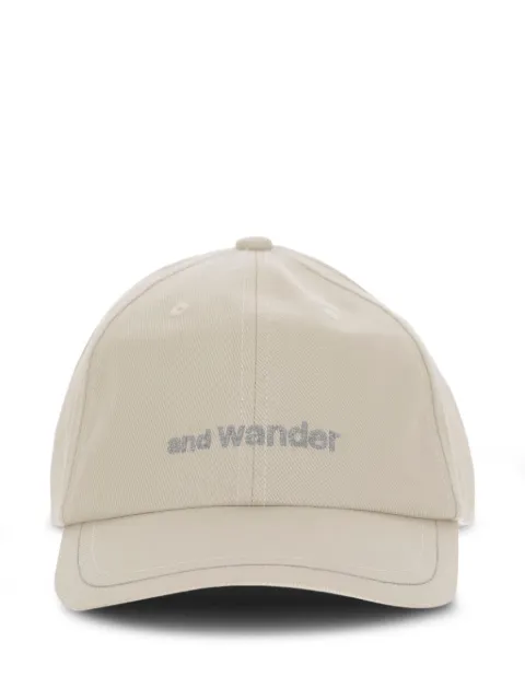 and Wander baseballkasket med logobroderi