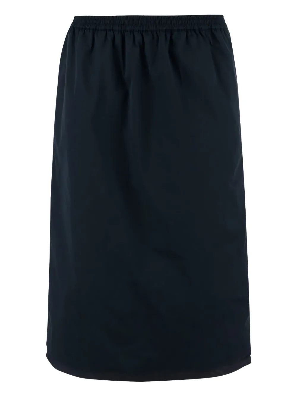 elasticated-waist skirt