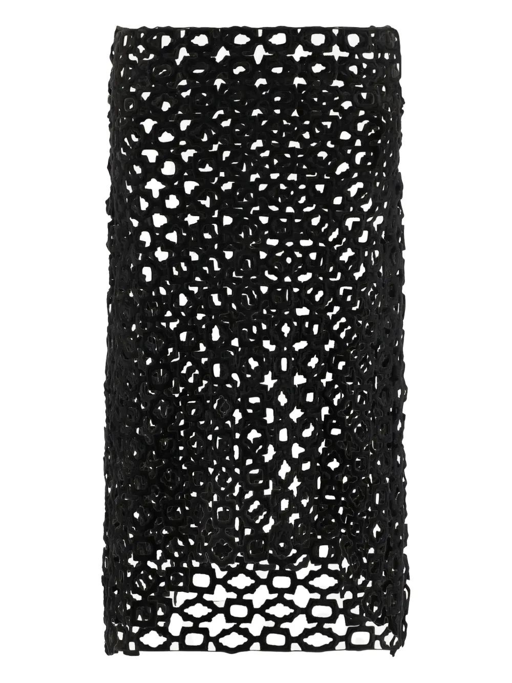 Shop Niccolò Pasqualetti Embroidered Long Skirt