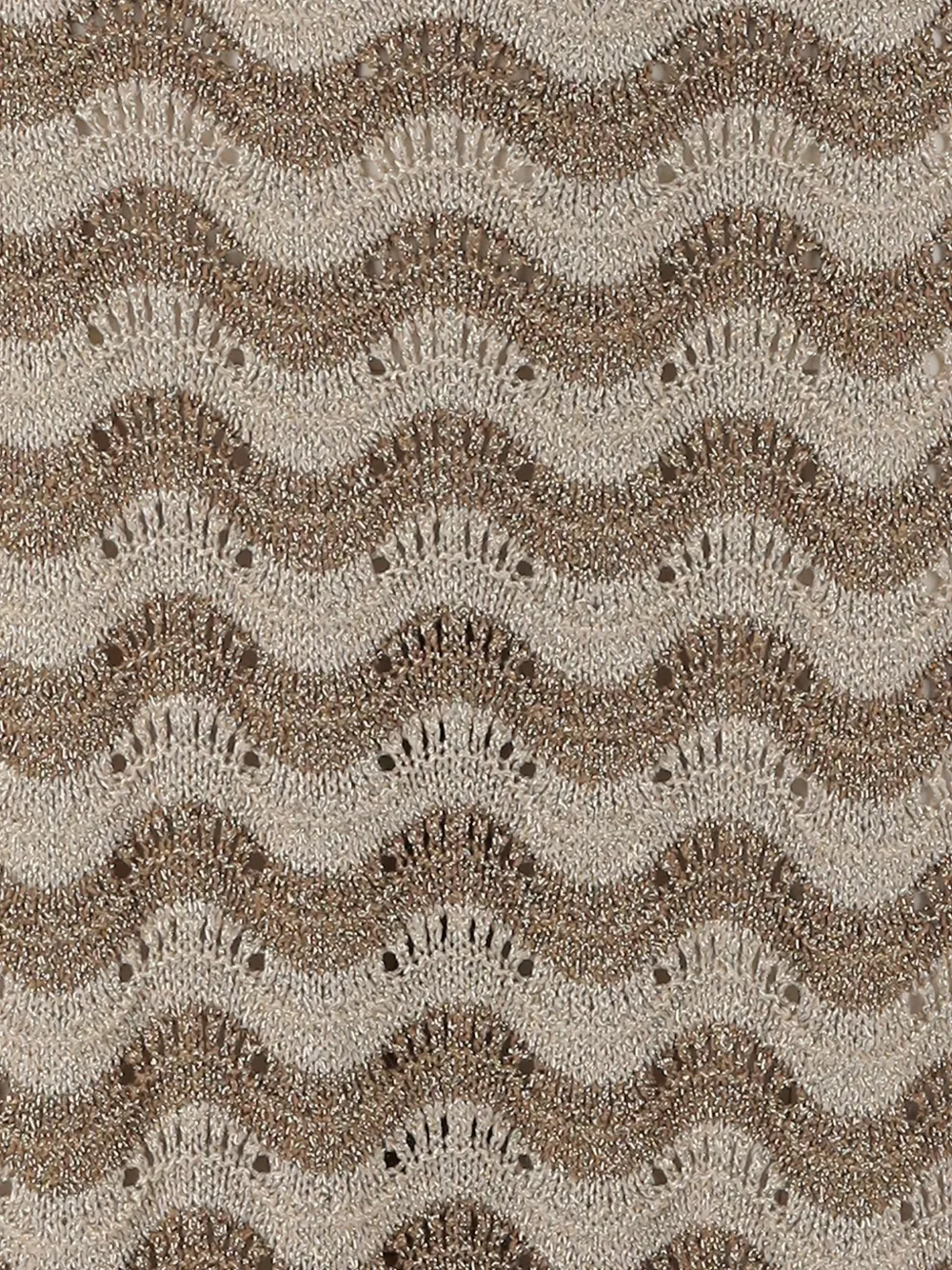 MARKET Gebreide midi-rok Beige