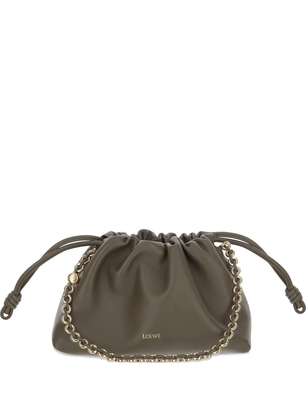 LOEWE Clutch Flamenco media - Verde