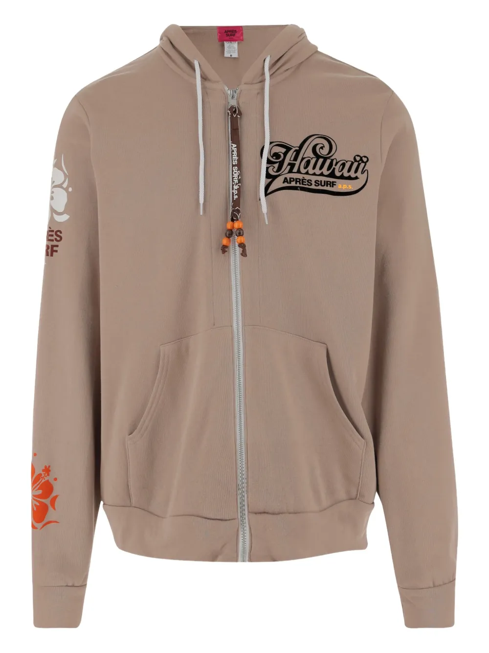 Après Surf Felpa in cotone con cappuccio e logo | toni neutri | Image 1