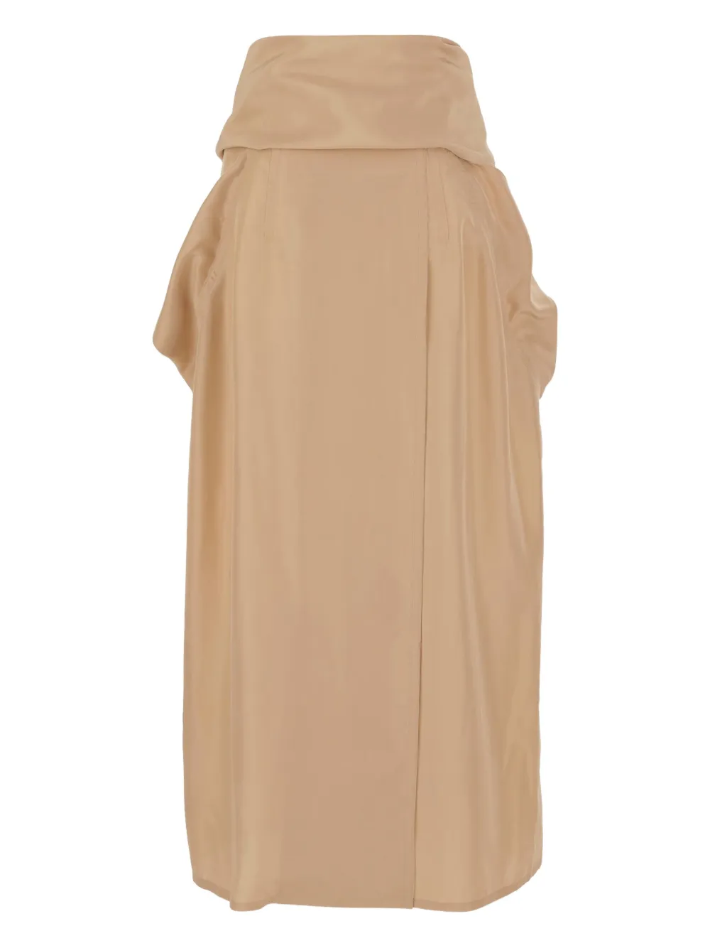 Carven silk skirt - Beige