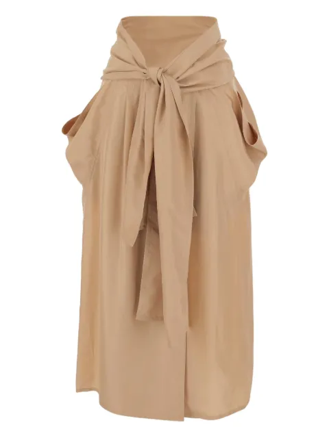 Carven silk skirt