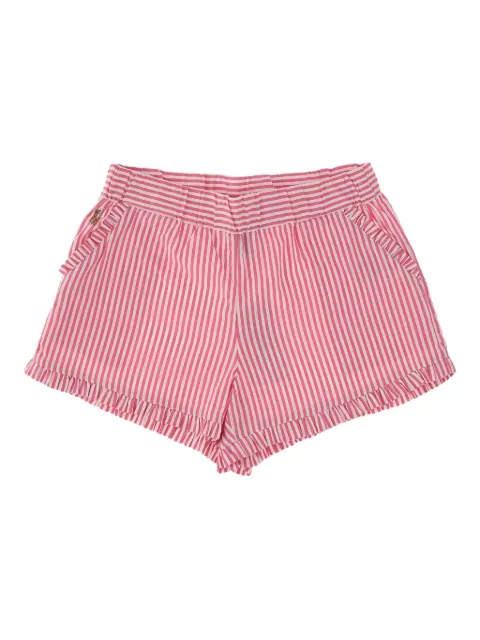 POLO RALPH LAUREN KIDS striped cotton shorts