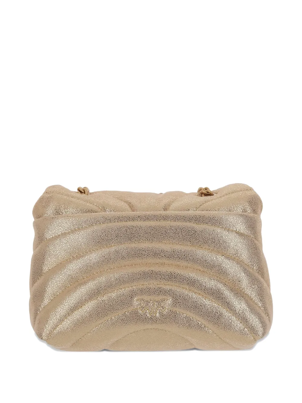 PINKO Love Puff schoudertas Beige