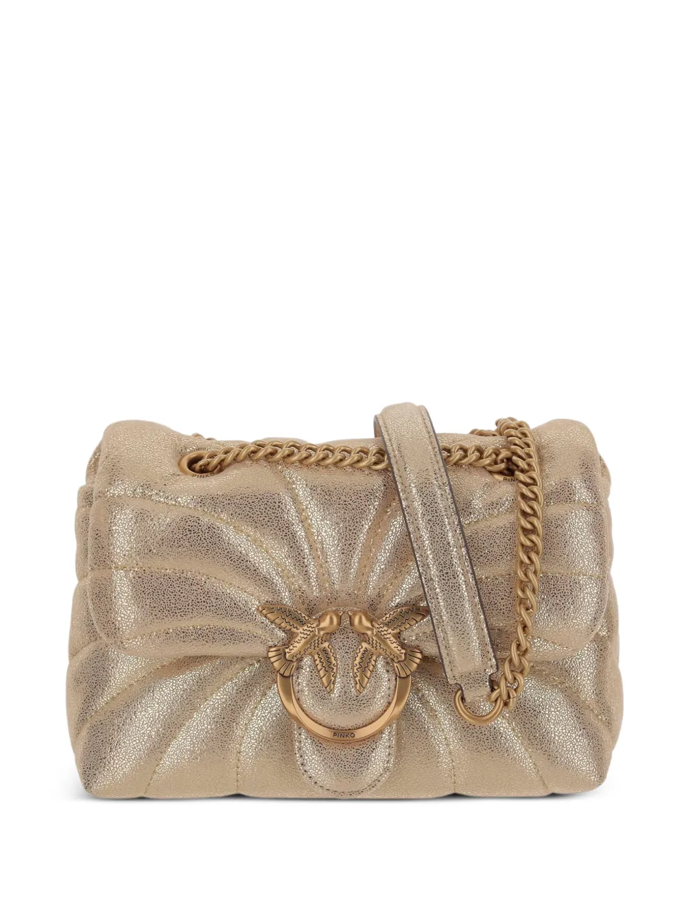 PINKO Love Puff shoulder bag - ニュートラル PINKO Love Puff shoulder bag - ニュートラル