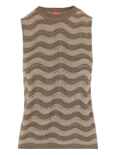 MARKET openwork tank top