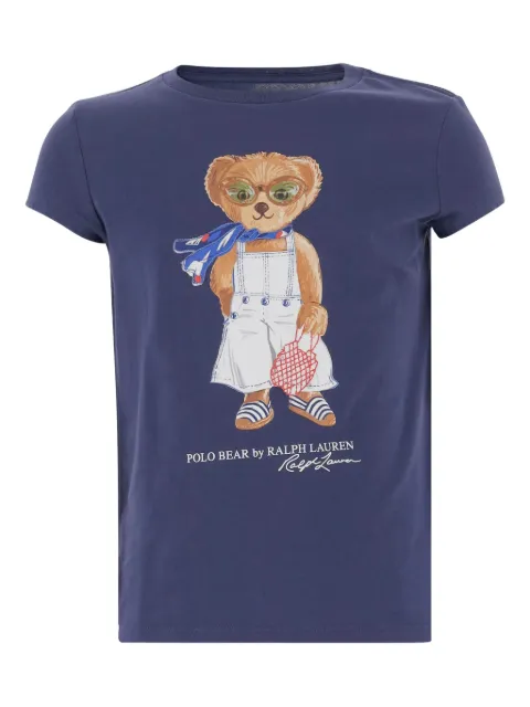 POLO RALPH LAUREN KIDS logo-print cotton t-shirt