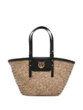 PINKO Love Summer basket bag - Black