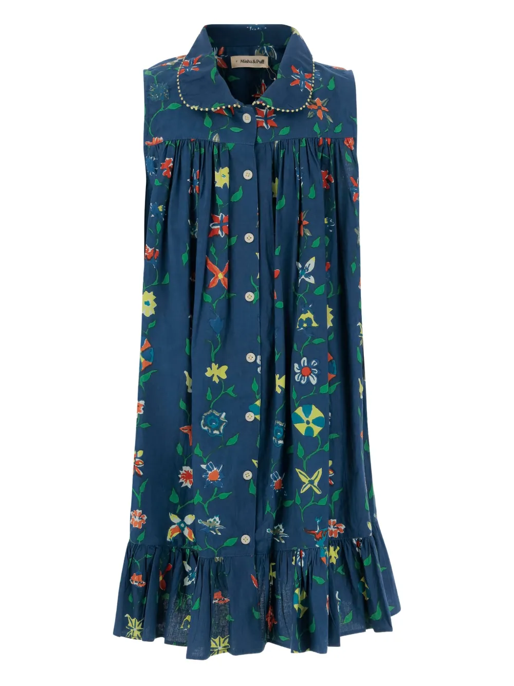 Misha & Puff vestido corto | azul | Image 1