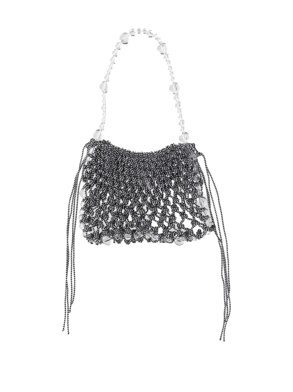 Niccolò Pasqualetti woven shoulder bag - Zwart