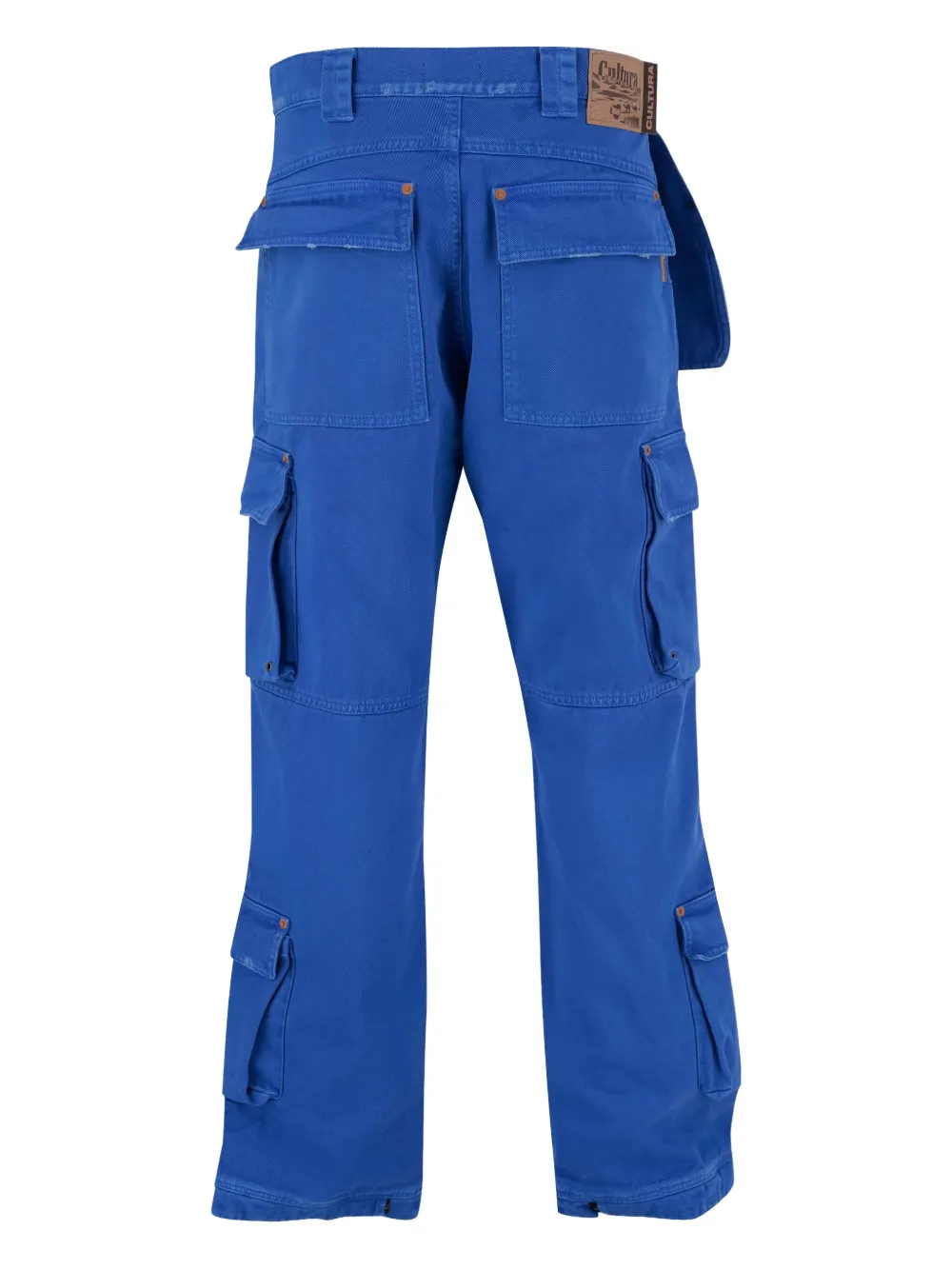 CULTURA Straight cargo broek - Blauw