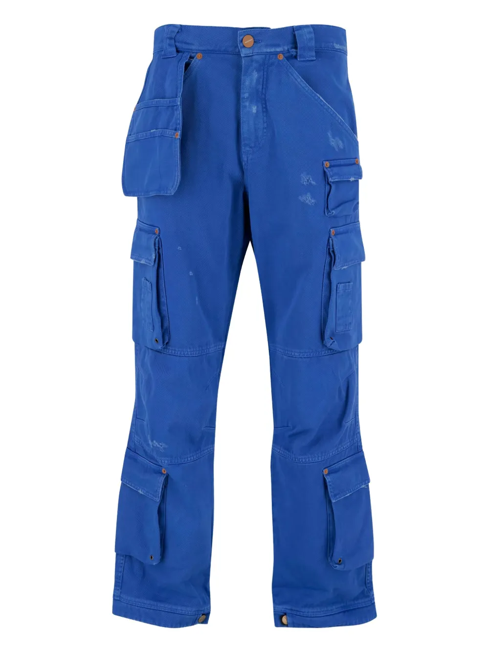CULTURA Straight cargo broek Blauw