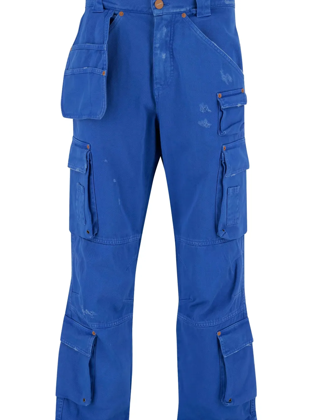 CULTURA Straight cargo broek Blauw