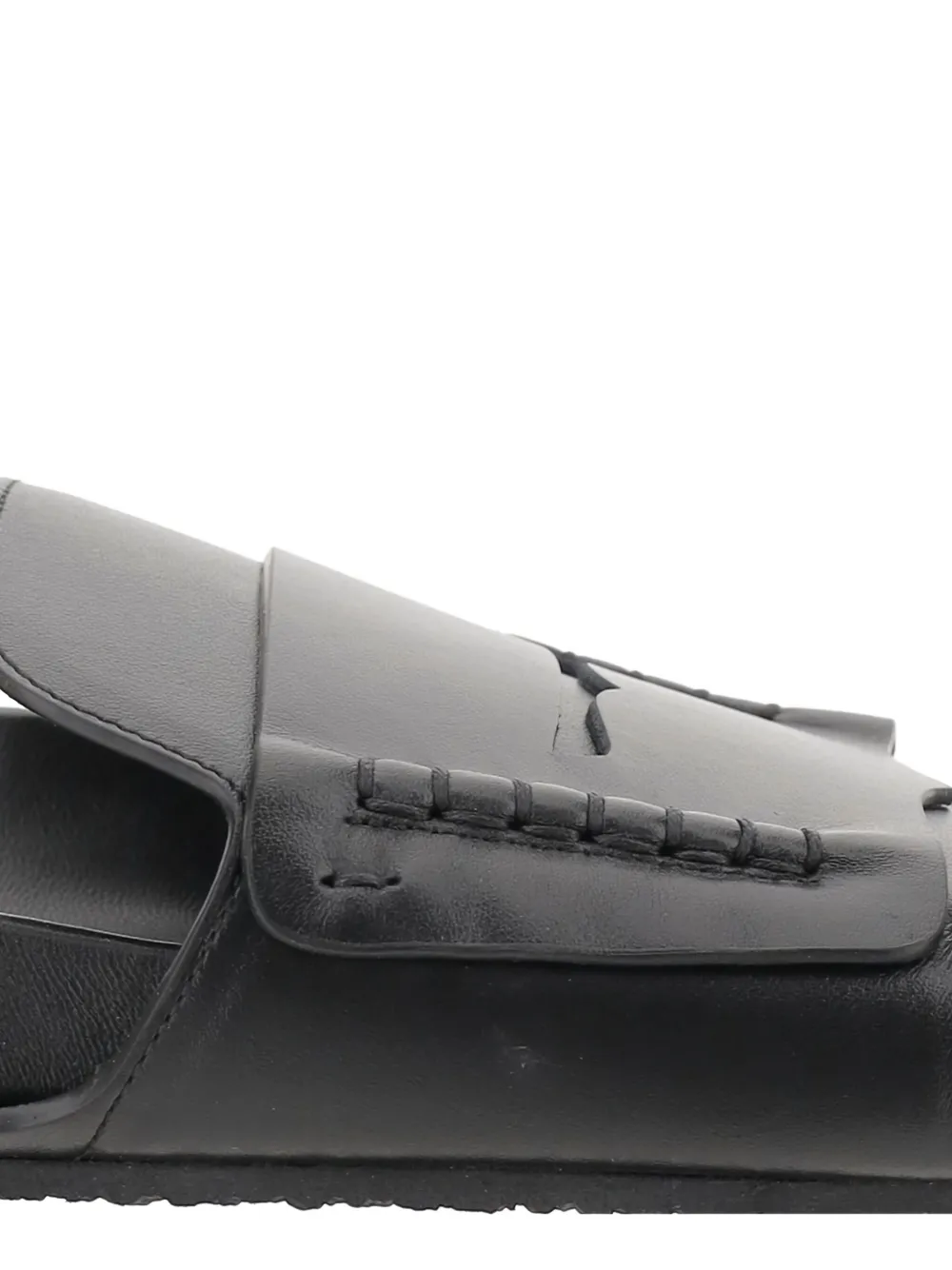 Jacquemus Leather Mocassin Sandal