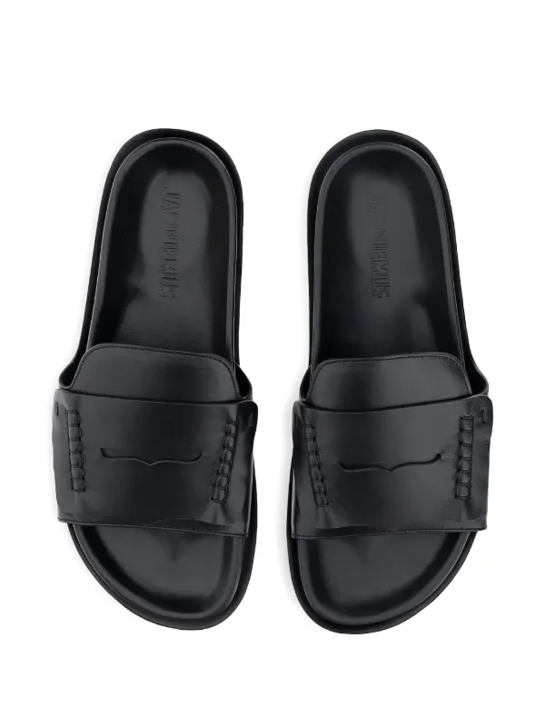 【JACQUEMUS】Leather Slides Jacquemus Leather slides | Men's Shoes | Vitkac