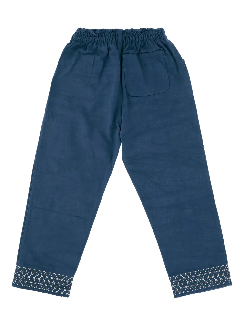 Misha & Puff Camp elastic-waistband embroidered-hem trousers | Boys Casual Trousers | Image 2