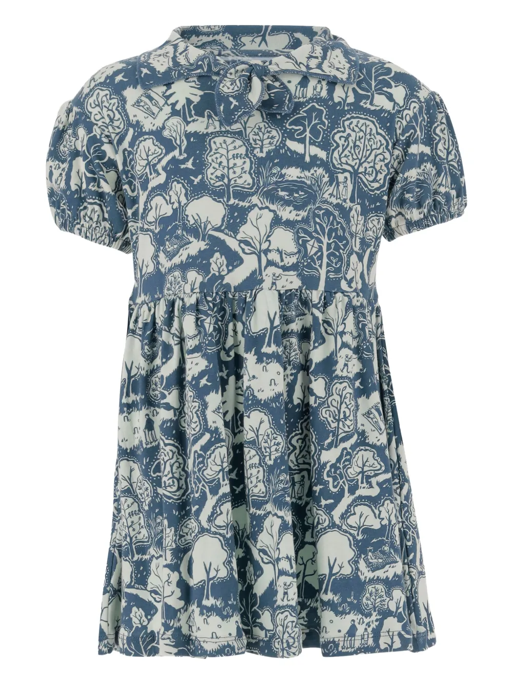 Misha & Puff vestido estampado | azul | Image 1