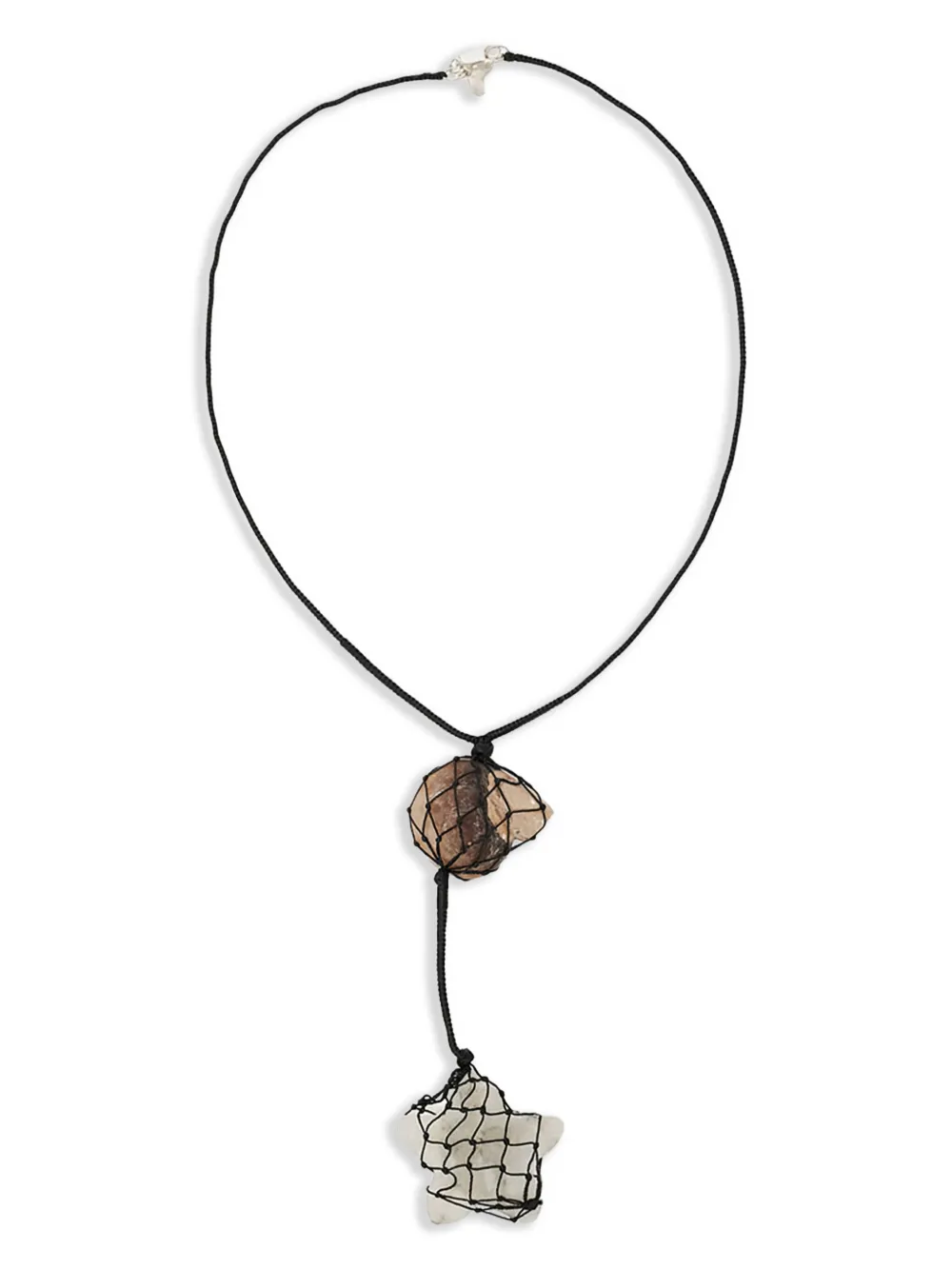 Niccolò Pasqualetti Wrapped Reef necklace - Nero