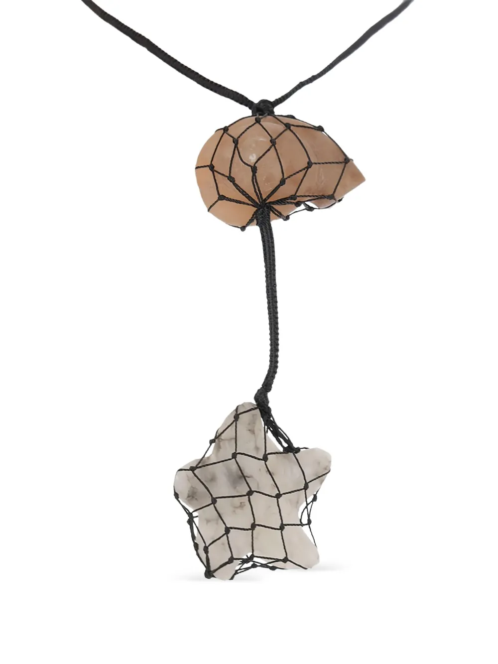 Niccolò Pasqualetti Wrapped Reef necklace - Zwart