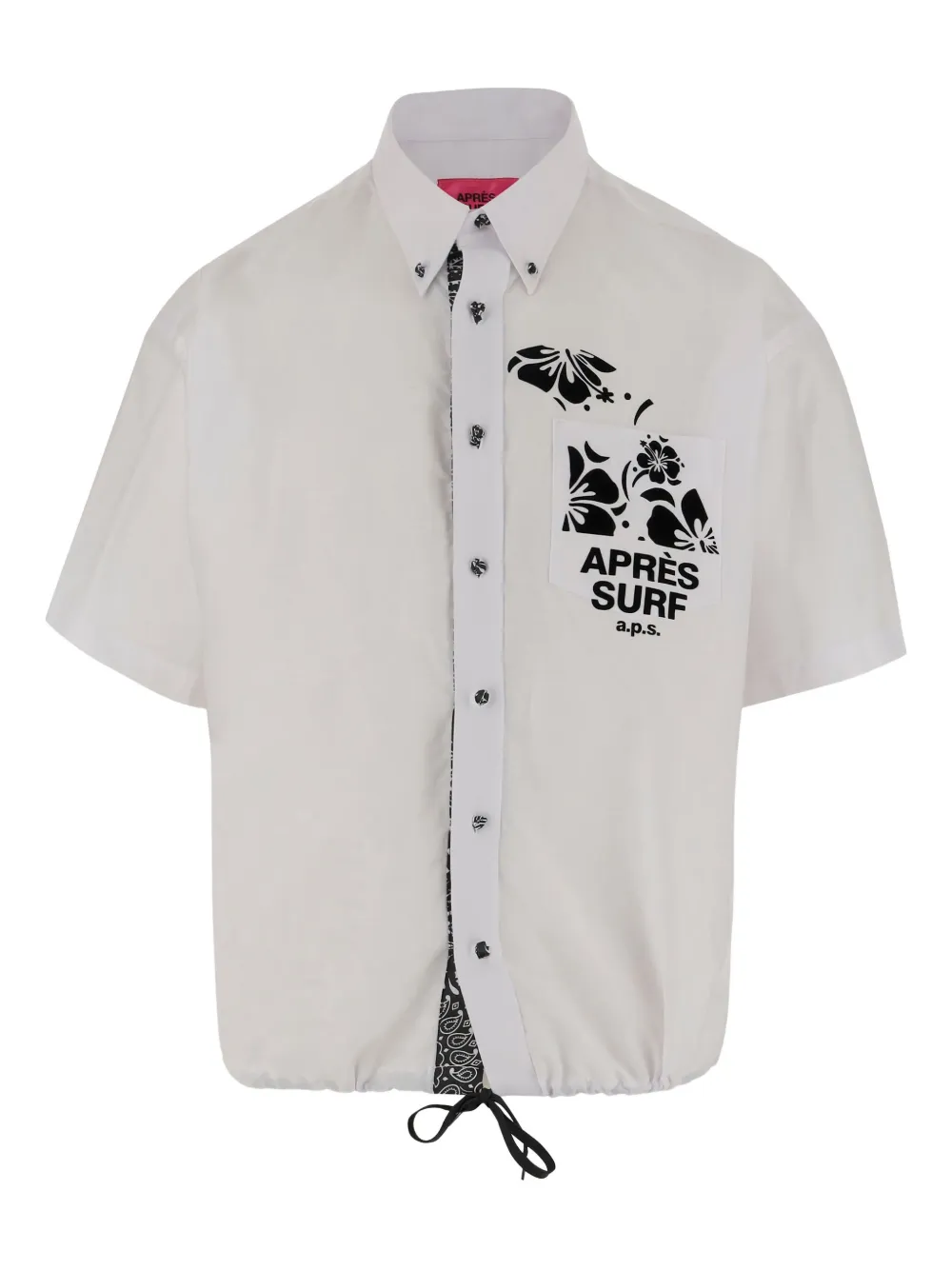 Après Surf cotton-blend shirt - ホワイト Après Surf cotton-blend shirt - ホワイト