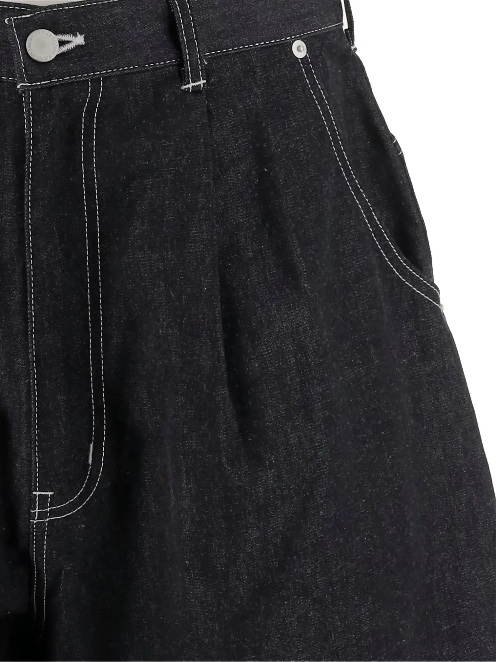 COMME DES GARÇONS DENIM BERMUDA SHORTS 