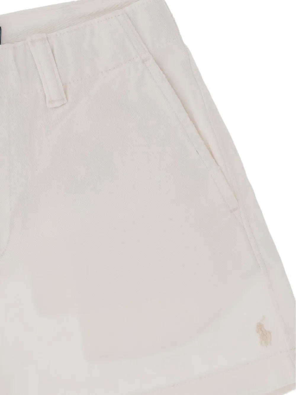 POLO RALPH LAUREN KIDS Katoenen shorts Wit