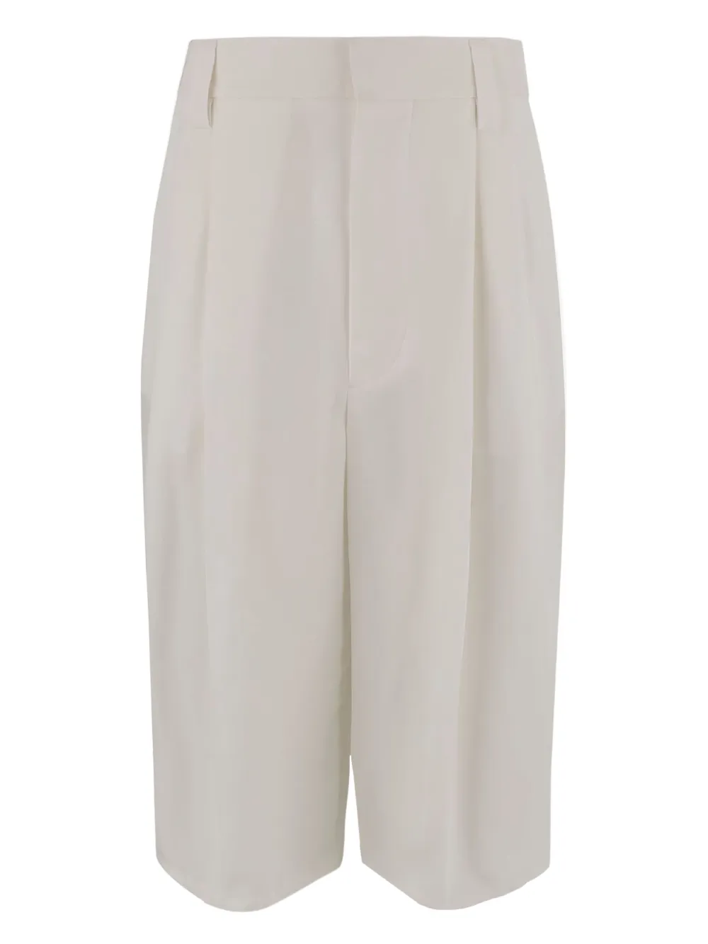 wide-leg cropped trousers