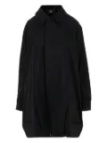 HODAKOVA wool-blend coat - Black
