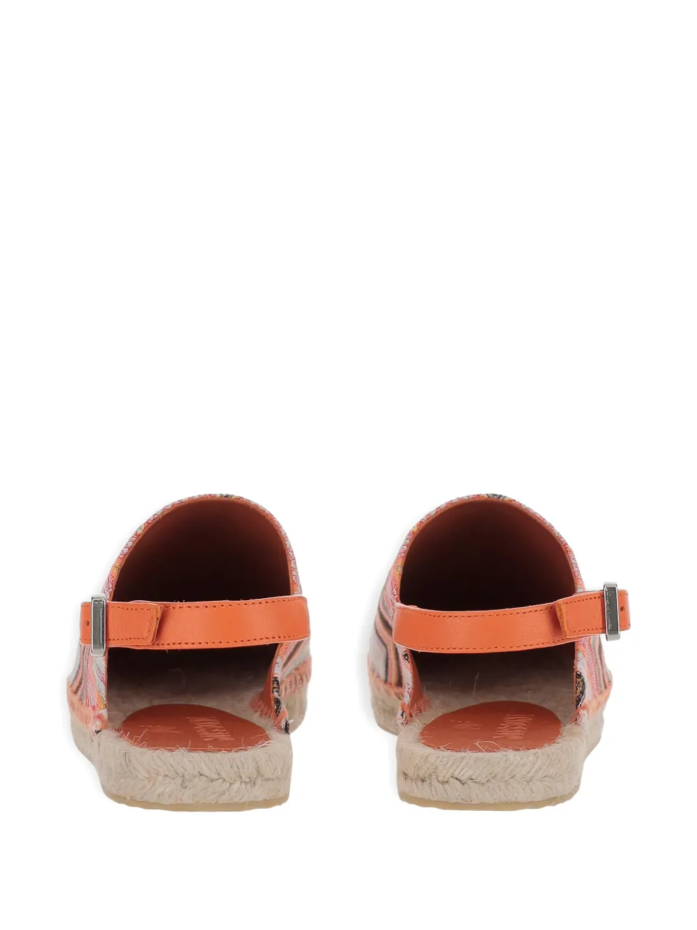 Missoni zigzag-print espadrilles Orange