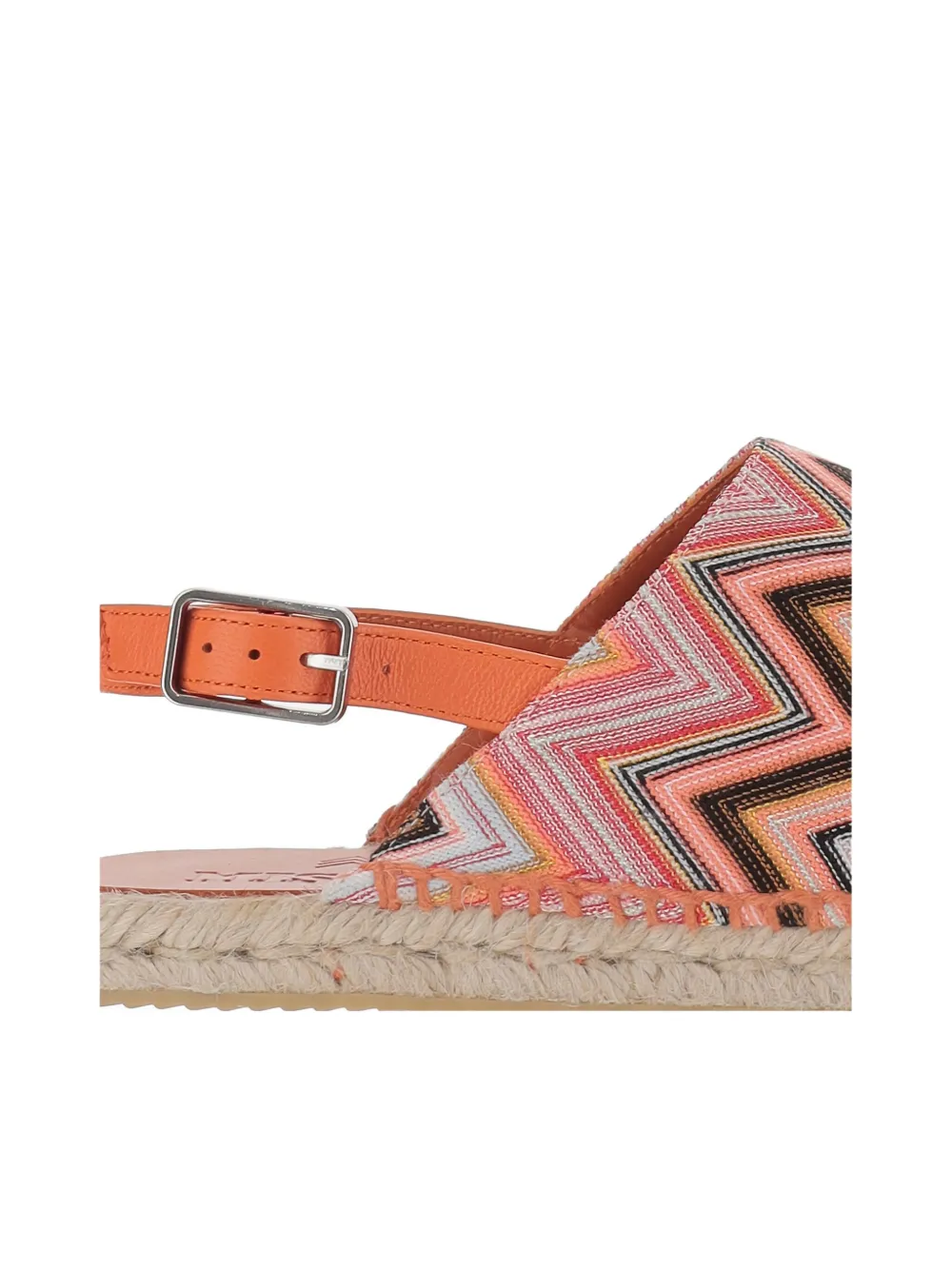 Missoni zigzag-print espadrilles Orange