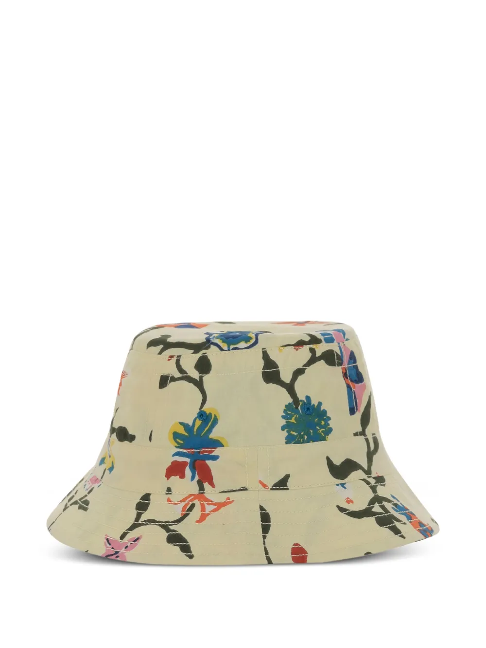 Misha & Puff Alabaster Botanica-print bucket hat - Beige