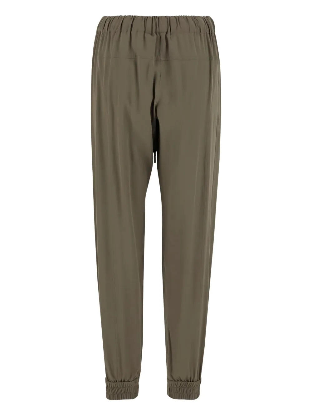 SA SU PHI silk trousers - Groen